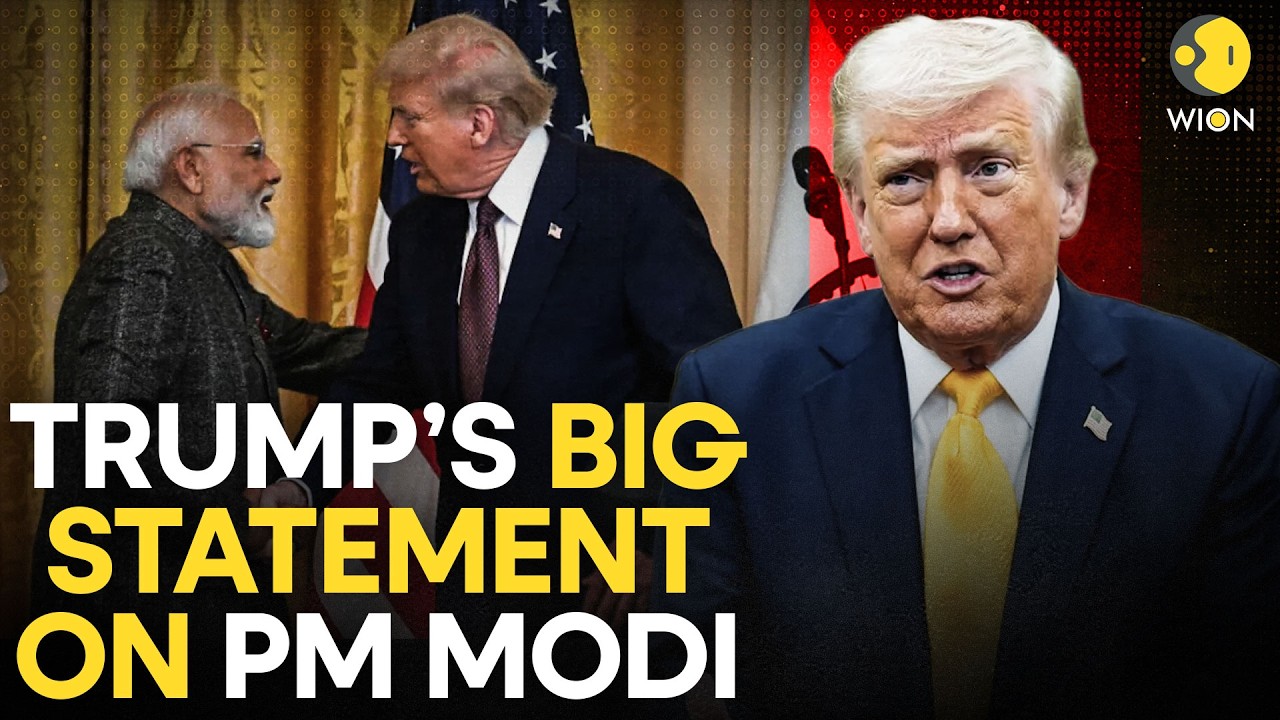 India-US Ties: Trump Drops Big Remark on Modi, India-US Trade Deal | WION ORIGINALS