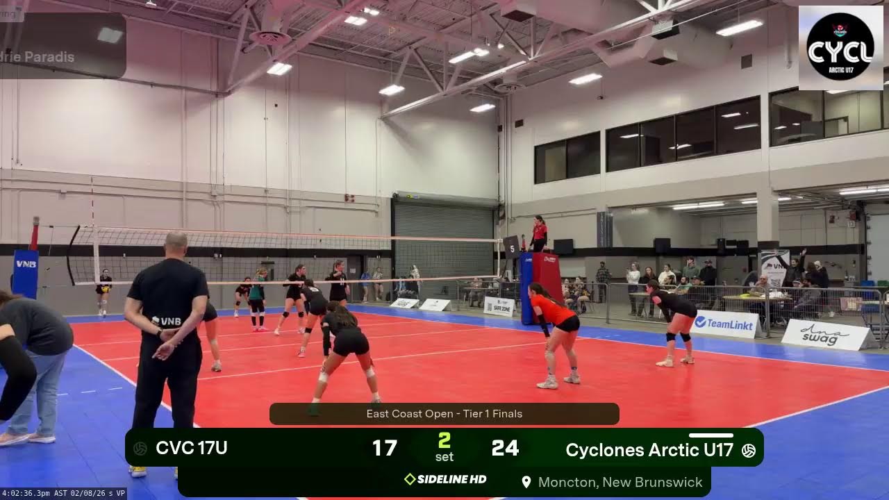 Cyclones Arctic U17 vs. CVC 17U (2026.02.08)