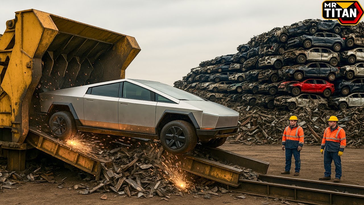 Most Dangerous Car Crushing & Shredding Machines That Obliterate Everything #4| MR TITAN