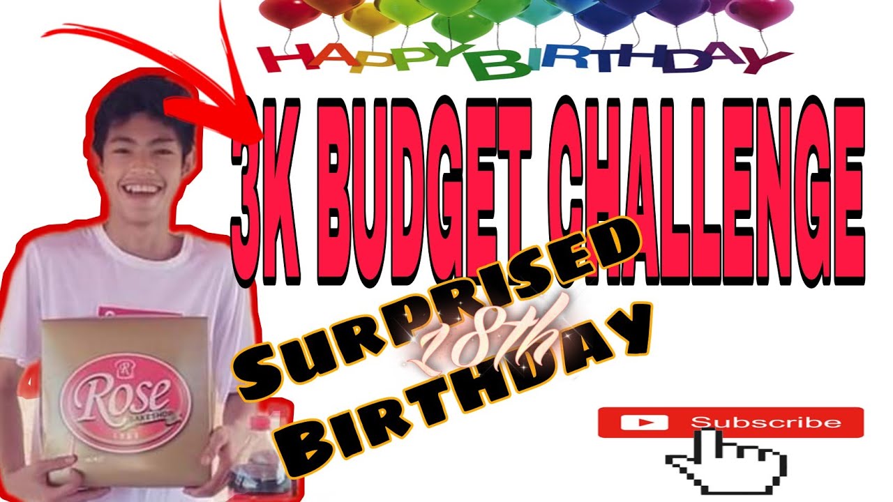 3K Budget para sa Suprised birthday #mamhemonicavlogs #surprisebirthdayparty