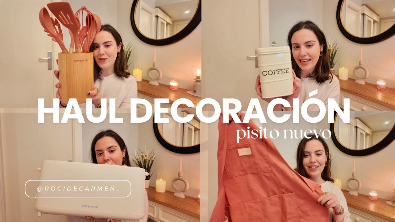 Haul decoraci&oacute;n hogar y organizaci&oacute;n | Compras para el pisito nuevo (Amazon, Ikea y Create)