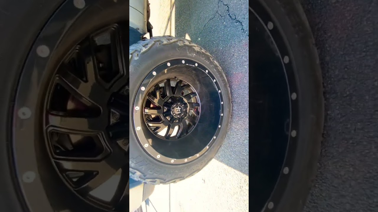 22x14 RBP 65R Glock WHEELS 🔥😍 #shortvideo #truck #22x14 #stance #stancenation