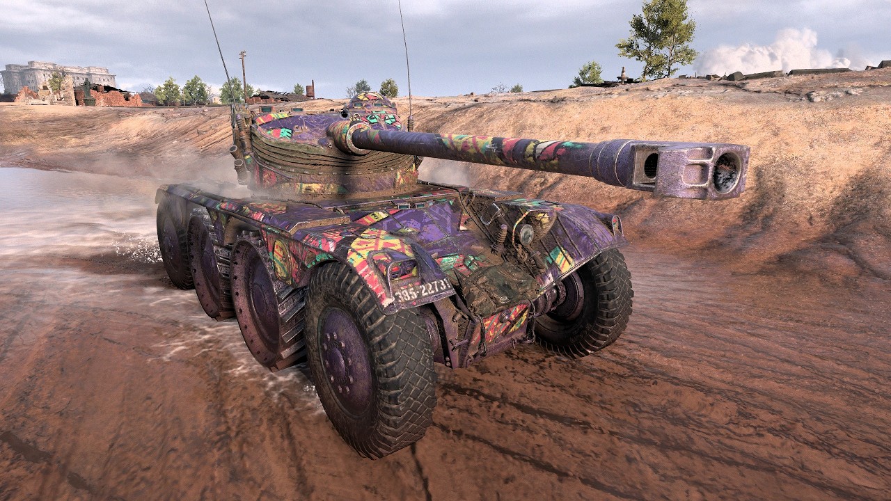 EBR 75 FL 10: MASTER OF ENTRY INTO THE REAR - World of Tanks (WoT)