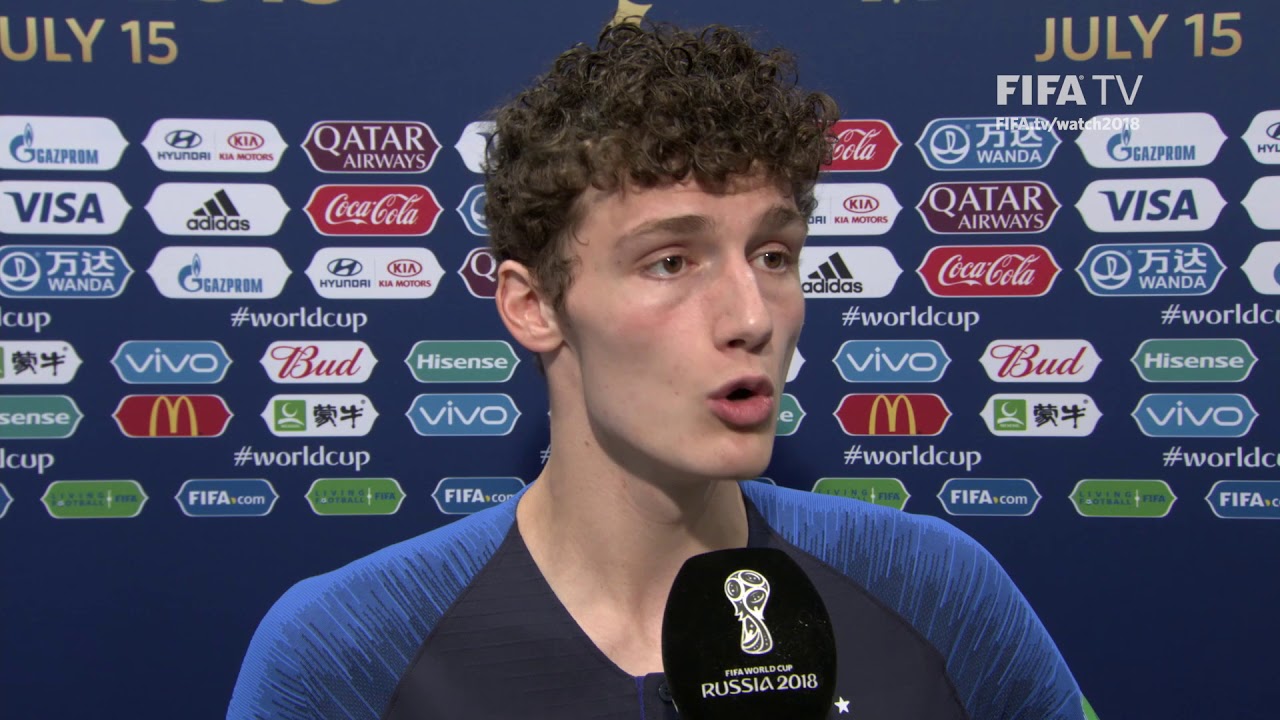 Benjamin PAVARD - Post Match Interview - 2018 FIFA World Cup&trade; FINAL