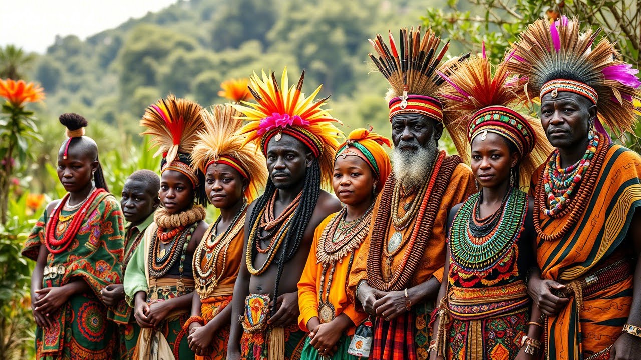 África oculta: ¡Pueblos que nunca has visto!#ÁfricaOculta #CulturaAfricana