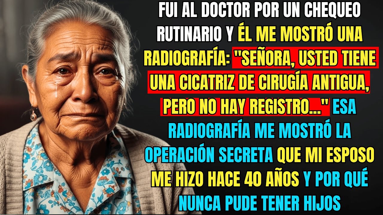 HISTORIA DE ESTA ABUELA 👵💔 Descubrí que mi esposo me operó en secreto hace 40 años