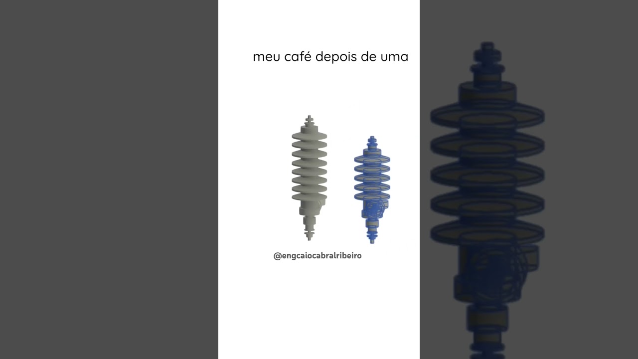 ⚡ Para-raios de m&eacute;dia tens&atilde;oa#engenhariaeletrica #redesaereas #pararaios #equipamentoseletricos
