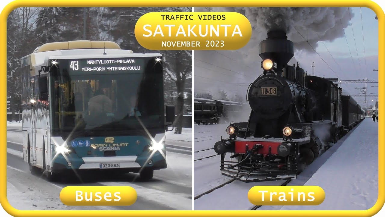 Traffic videos: Satakunta November 2023