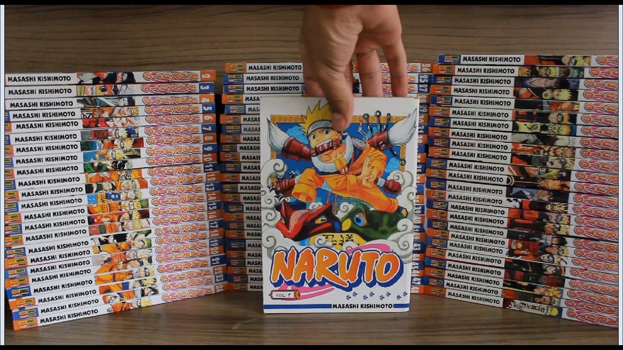Coleção do Mangá Naruto completo! Volume 1 ao 72
