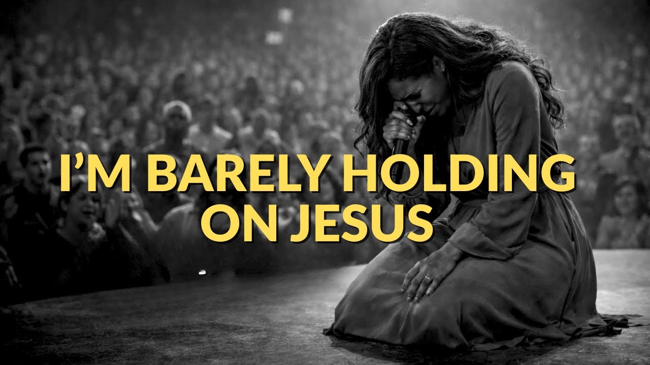 I’m Barely Holding On Jesus | Worship Song for the Broken 