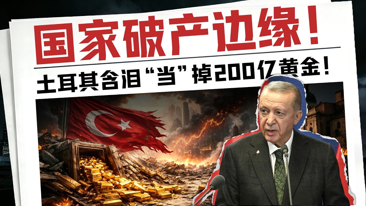【必看】金价为何暴跌不下去？土耳其狂抛118吨黄金保命？揭秘伦敦金库惊天掉期交易！警惕能源黑洞吸干国家财富，华尔街暗中设局收割！普通人惨遭洗劫，全球财富惊天大洗牌！