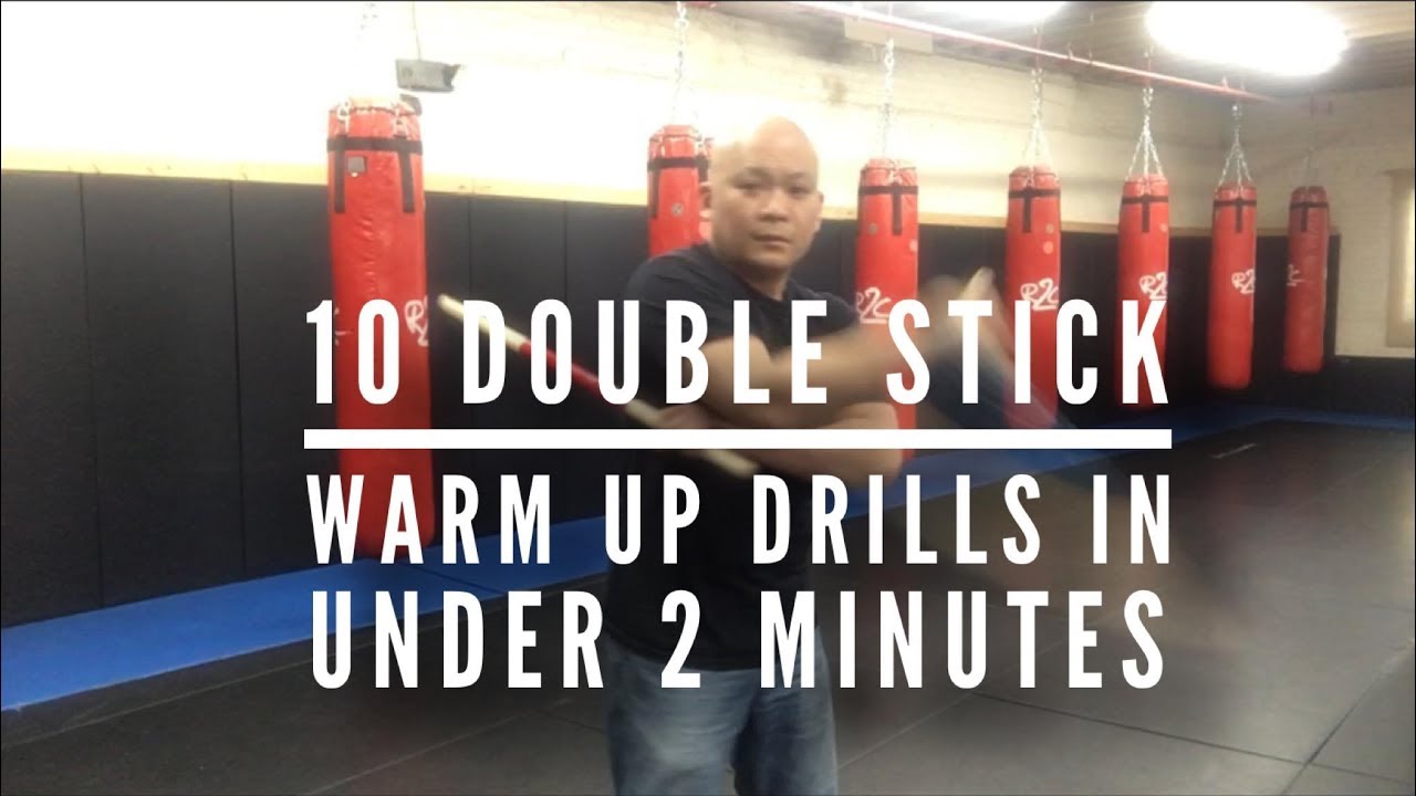 Eskrima Kali 10 Double Stick Warm-Up Drills that you can learn in under 2 minutes