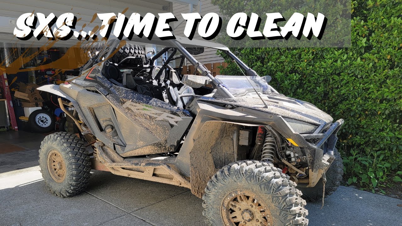 Никогда не чистите свой RZR таким образом!