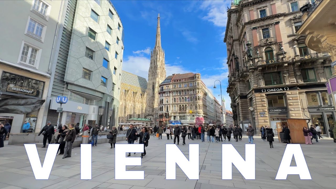 Vienna Austria, World's Most Beautiful City 4K UHD