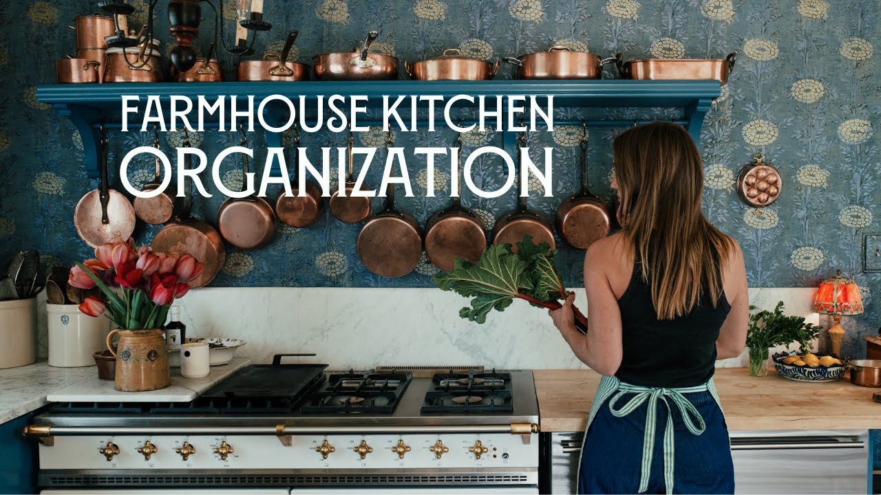 Farmhouse Kitchen Organization | Making home work for us!