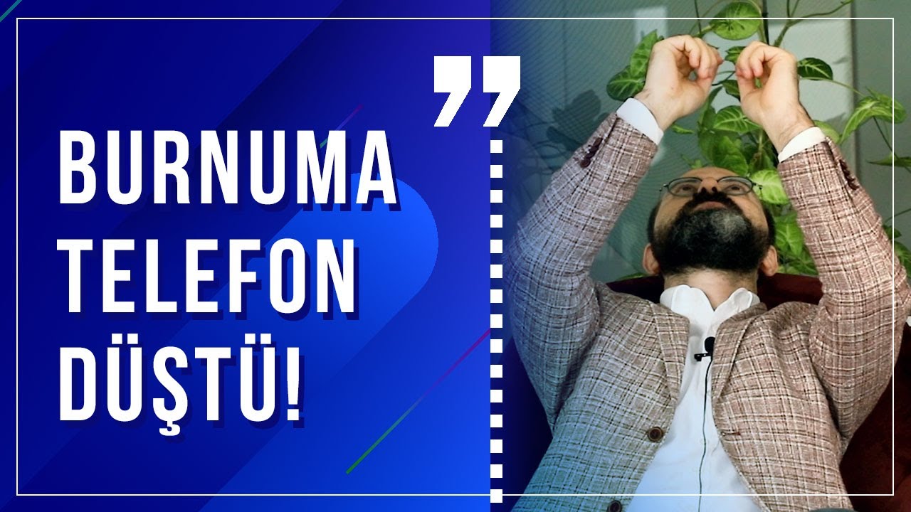 Ameliyattan sonra burnuma telefon d&uuml;şt&uuml;. Bir şey olur mu?