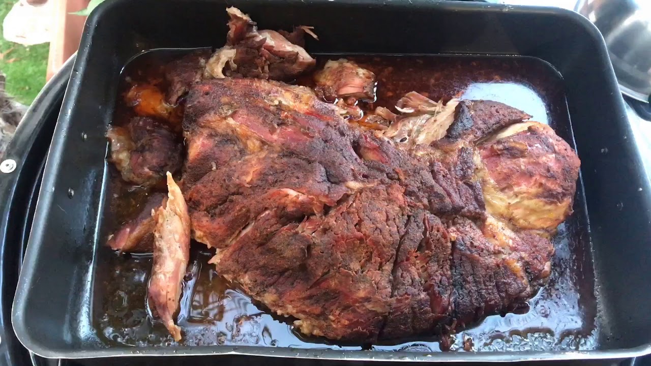 WeBBQ - Pulled Pork - Char Broil Kamander