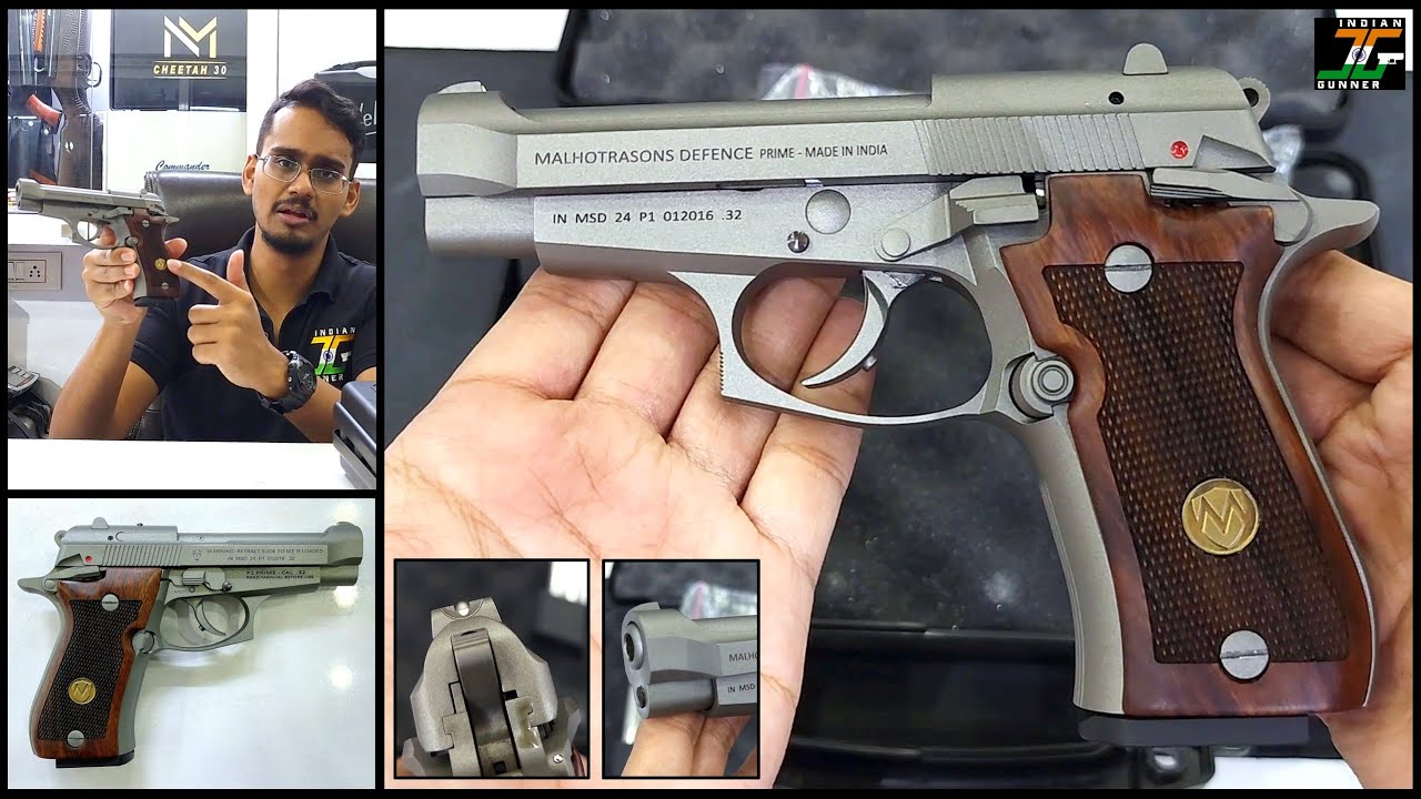 MSD Prime .32 पिस्तौल Review 🇮🇳 12+1 Beretta 81FS Cheetah clone (NP Bore)