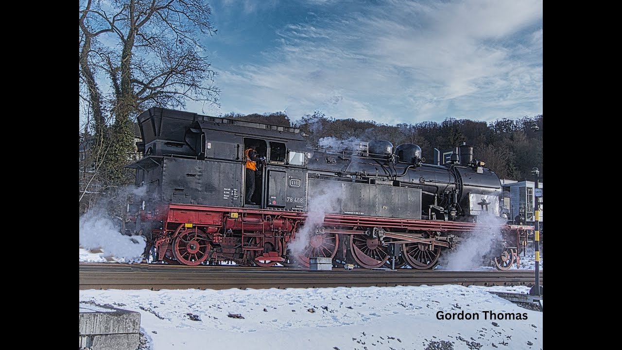 Mit 78 468 und V36 412 nach Warstein 10 Jan 2026