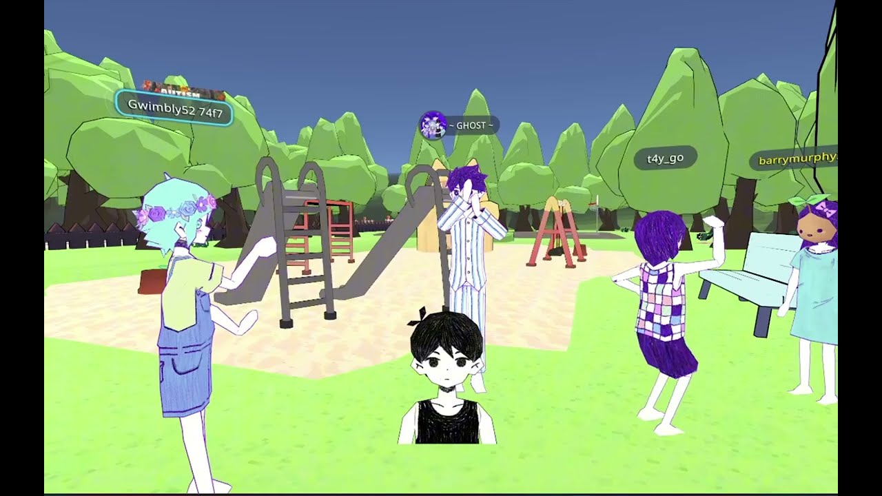 Goofing off in omori vr chat!