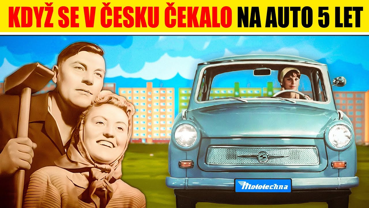 Trabant byl svoboda, Žigulík luxus: Když se v Česku na auto čekalo 5 let