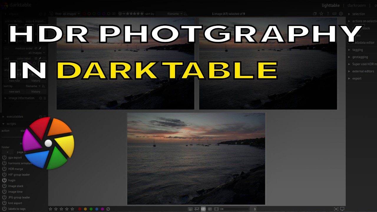 HDR с Darktable: 3 метода для достижения потрясающих результатов