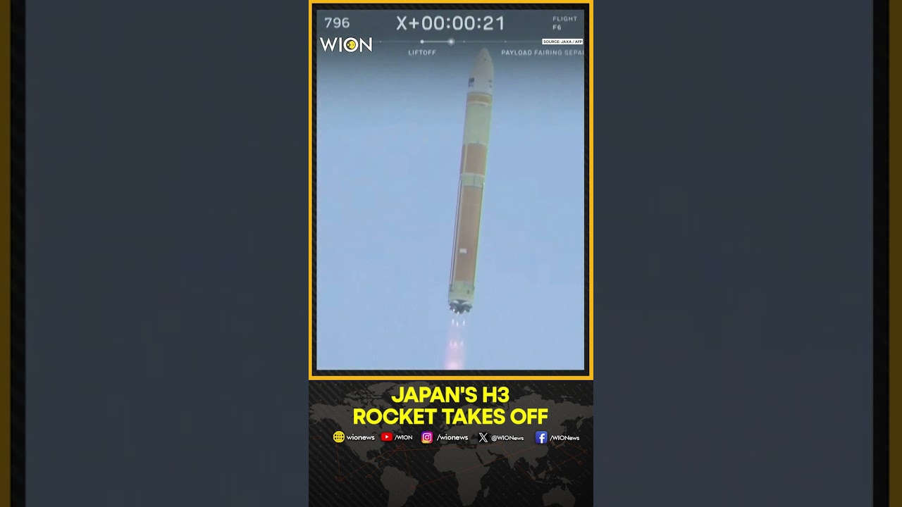 Japan Successfully Launches H3 Rocket After Previous Failed Attempt | WION