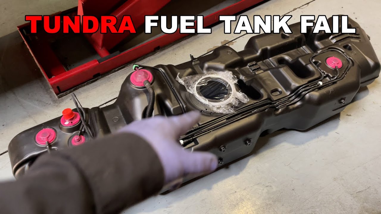 FUEL TANK REPLACEMENT ON A 2016 TOYOTA TUNDRA