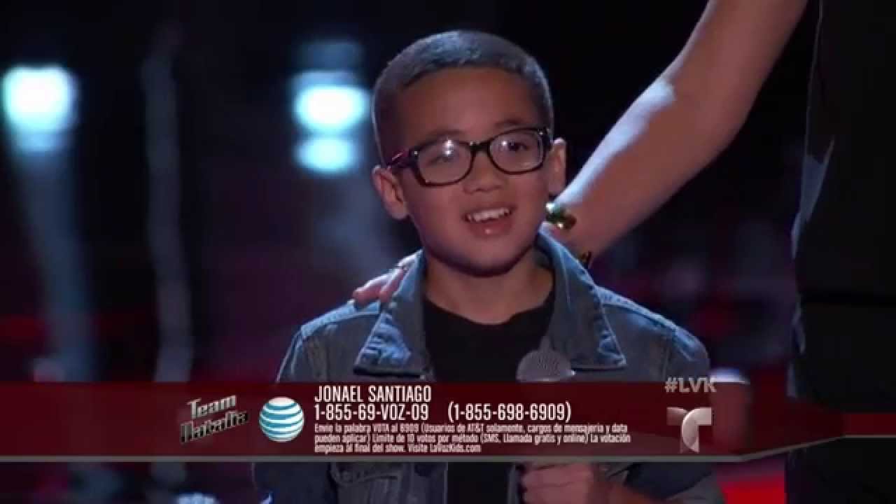 La Voz Kids | Jonael Santiago canta ‘Suavemente’ en La Voz Kids