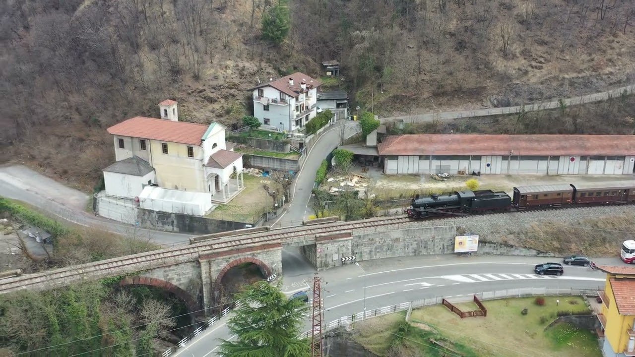 LOCOMOTIVA 740.409 FRA NOVARA E VARALLO SESIA 27 MARZO 2022