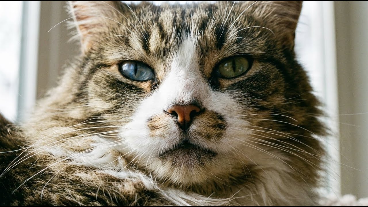 Sleepy Cat Slowly Blinking - Hypnotic Lullaby Music for Deep Sleep