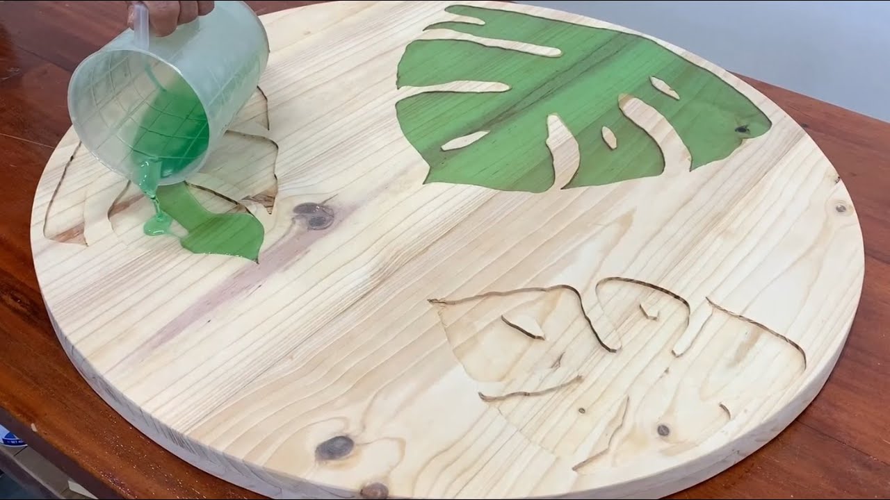 Amazing Woodworking Project - How To Make Super Beautiful Coffee Table From Wood And Epoxy