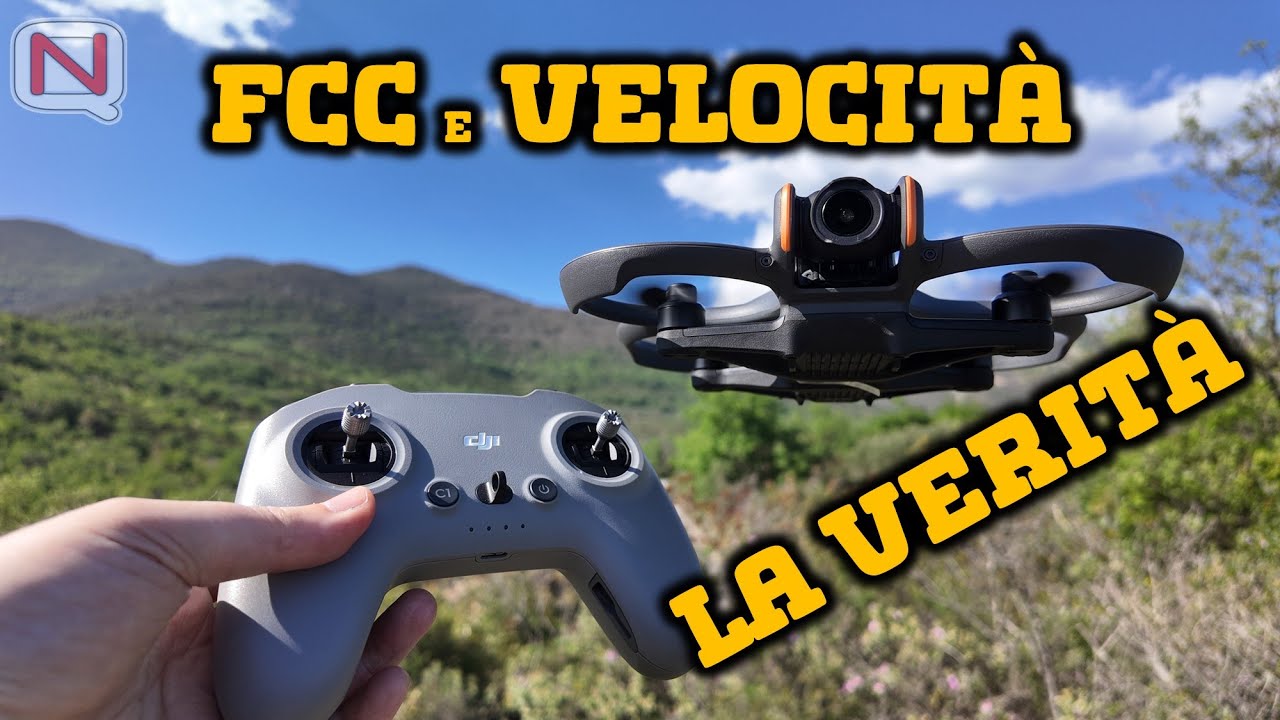 DJI AVATA 2, la VERITA' su FCC e SBLOCCO VELOCITA'