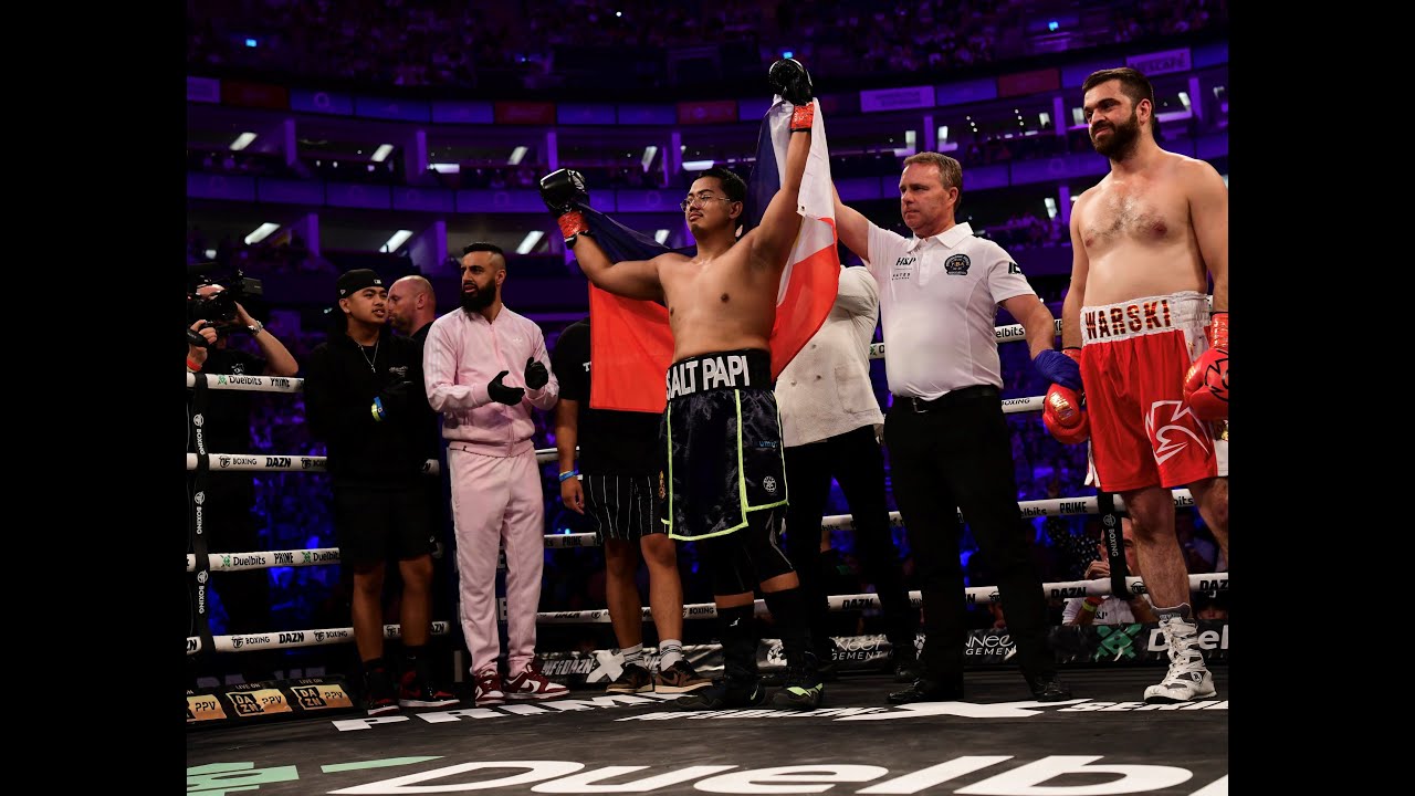 SALT PAPI Secured the FASTEST Knockout (15 seconds) in the BOXING HISTORY AGAINST ANDY WARSKI!!