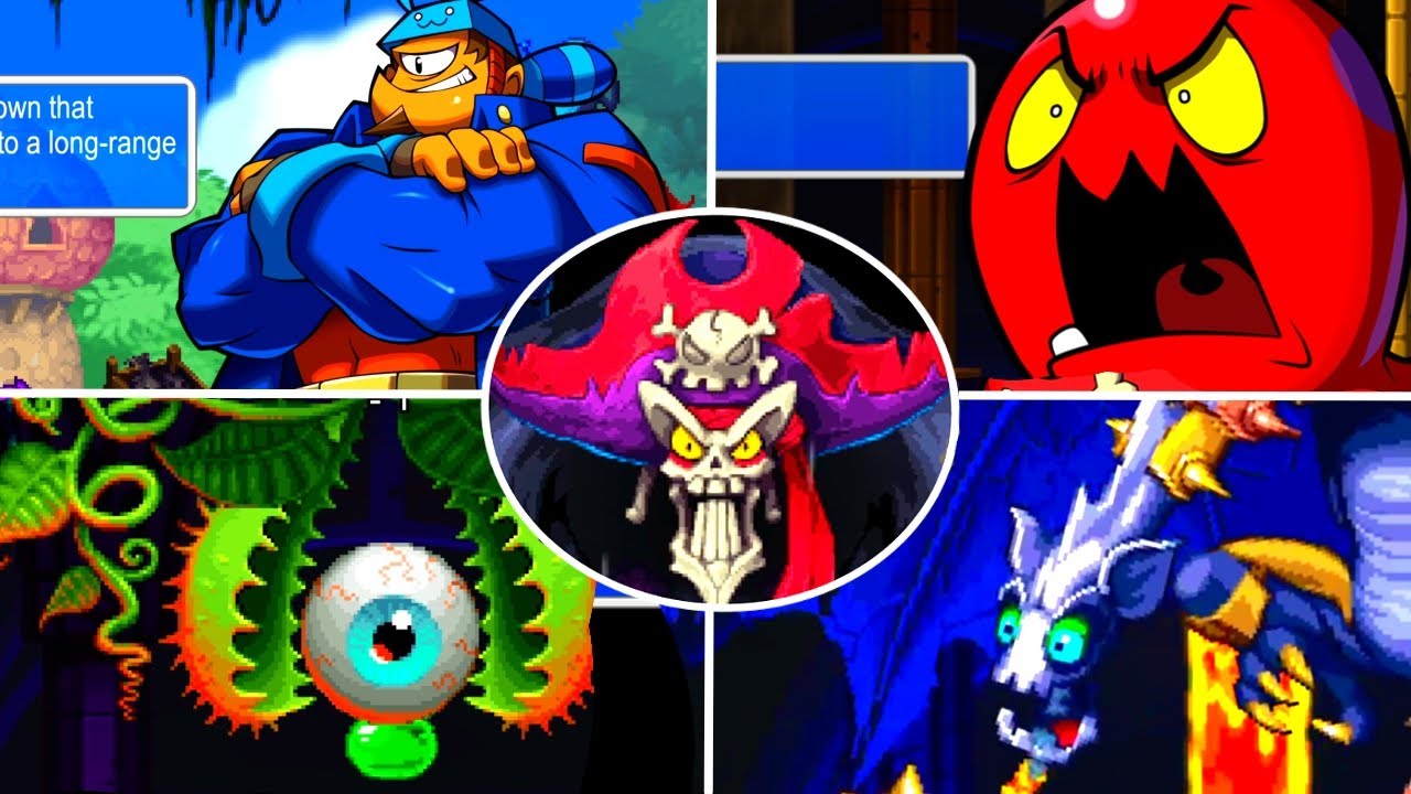 Shantae and the Pirate's Curse - All Bosses + Endings