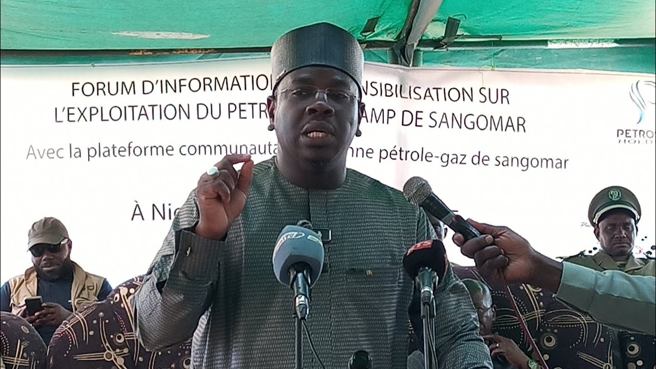 Forum d'information et de sensibilisation sur l'exploitation du pétrole et du gaz de SANGOMAR