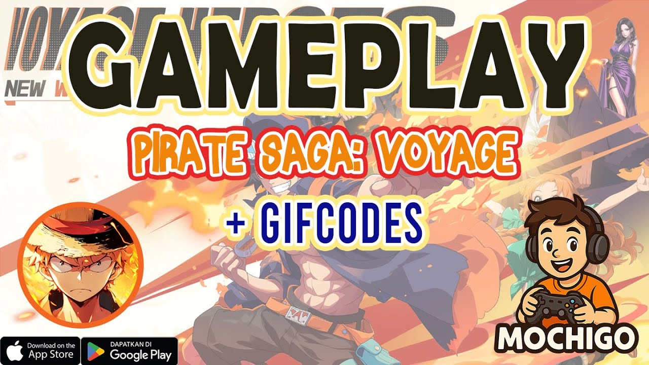 Pirate Saga: Voyage Gameplay | 🎁 3 Giftcode & How to Redeem Codes - Android / IOS
