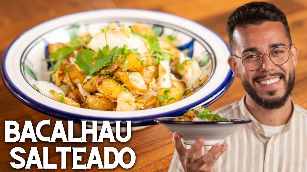 Bacalhau Salteado... Surpreendente!