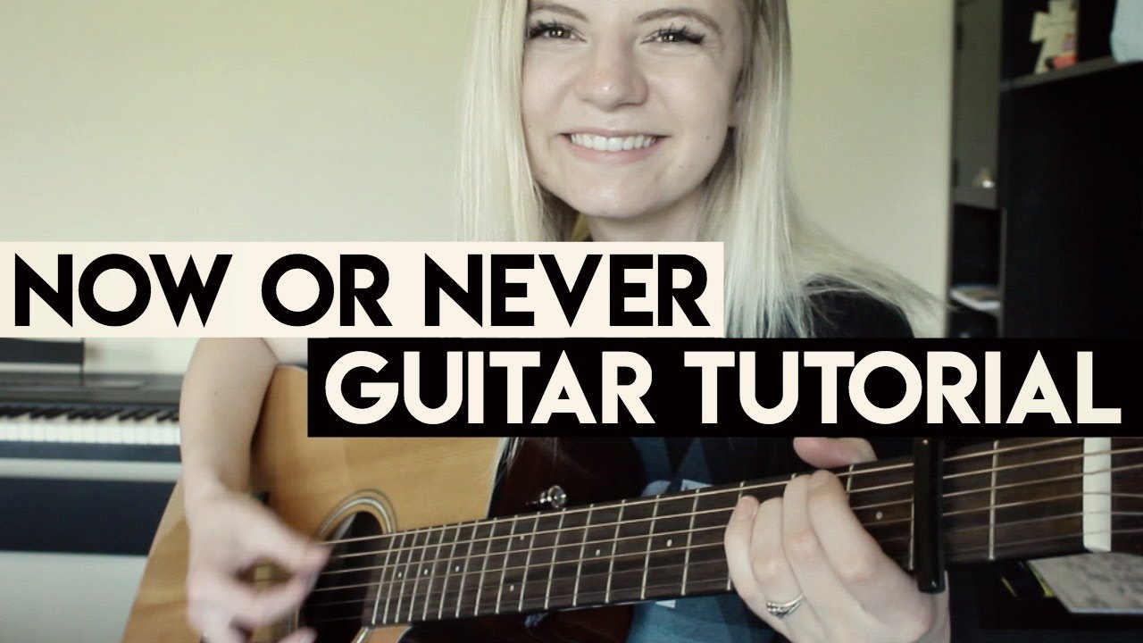 Now Or Never - Halsey | EASY GUITAR TUTORIAL