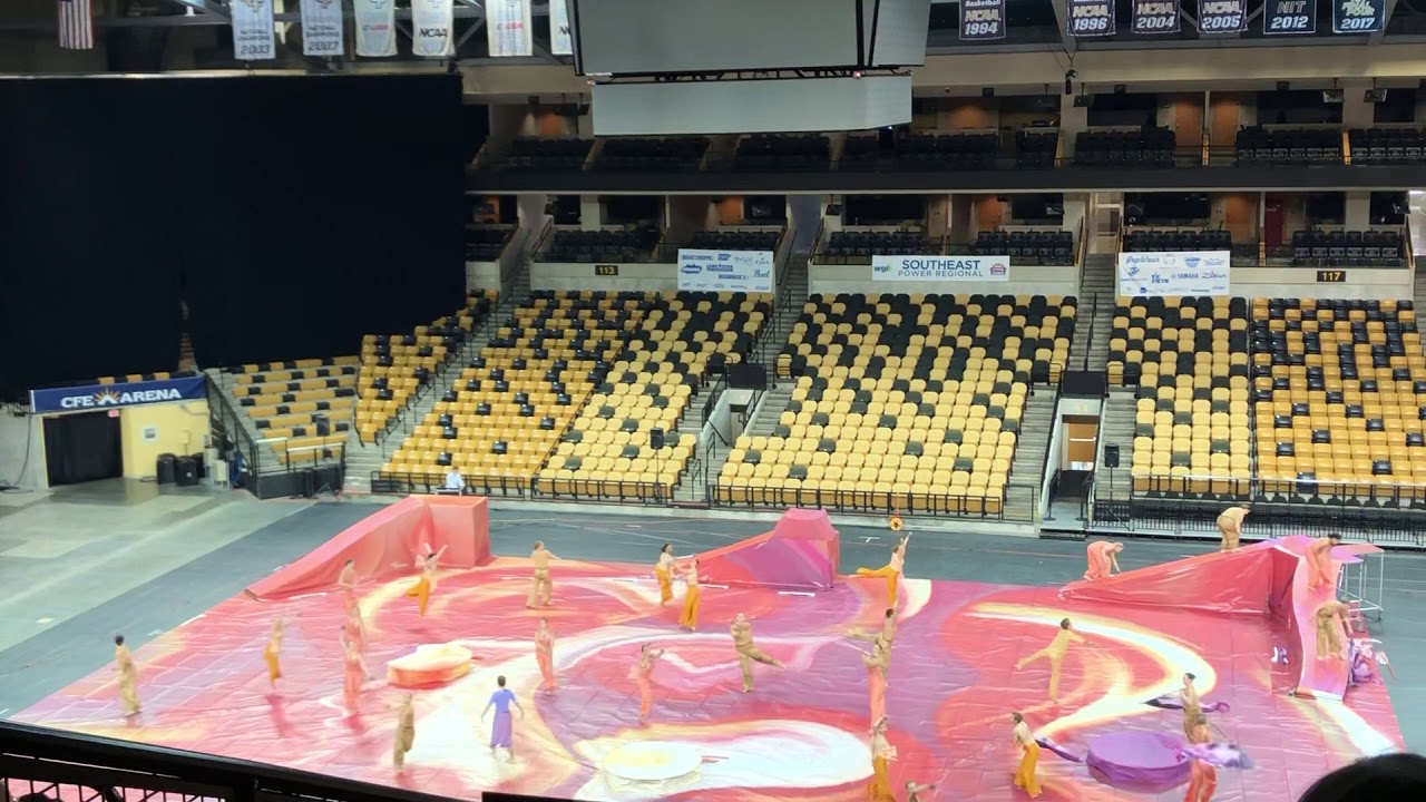 Tarpon Springs HS World winterguard 2019
