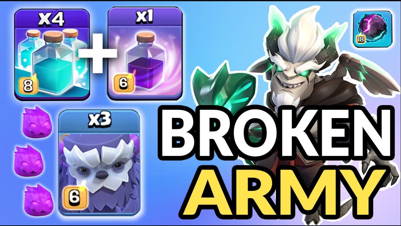 QUAD YETIMITE CLONE BLIMP + MASS DRAGON = UNSTOPPABLE! Best TH17 Attack Strategy (Clash of Clans)