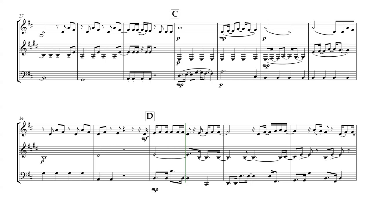 This is Me (from the Greatest Showman) for Woodwind Trio