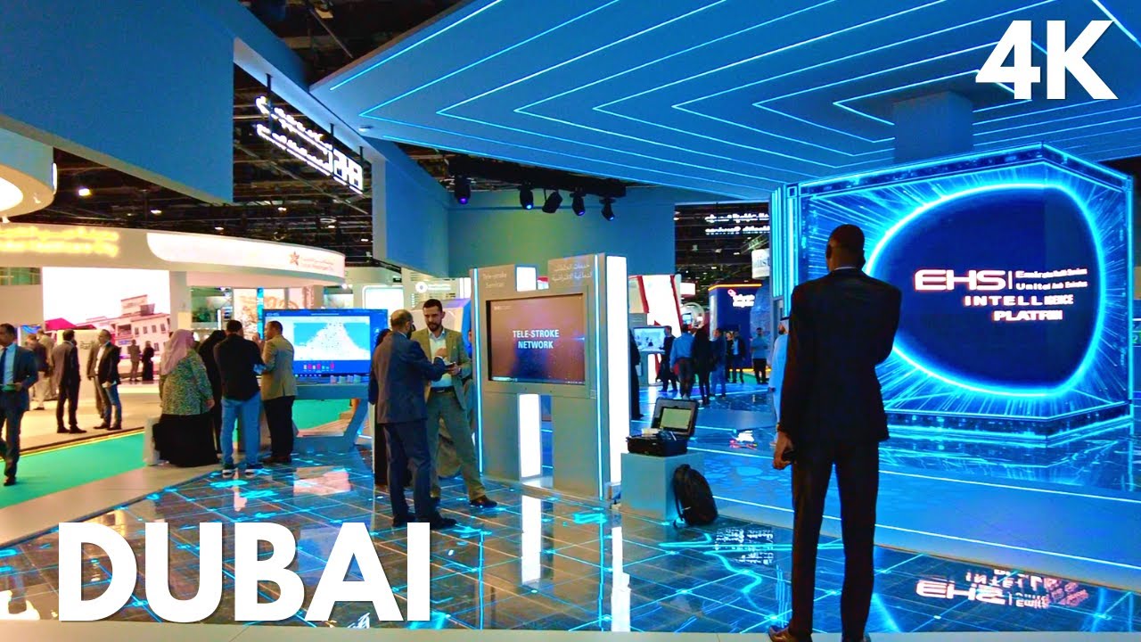Biggest Global Medical Expo Dubai 🇦🇪 4K | World Trade Centre | Arab Health | United Arab Emirates