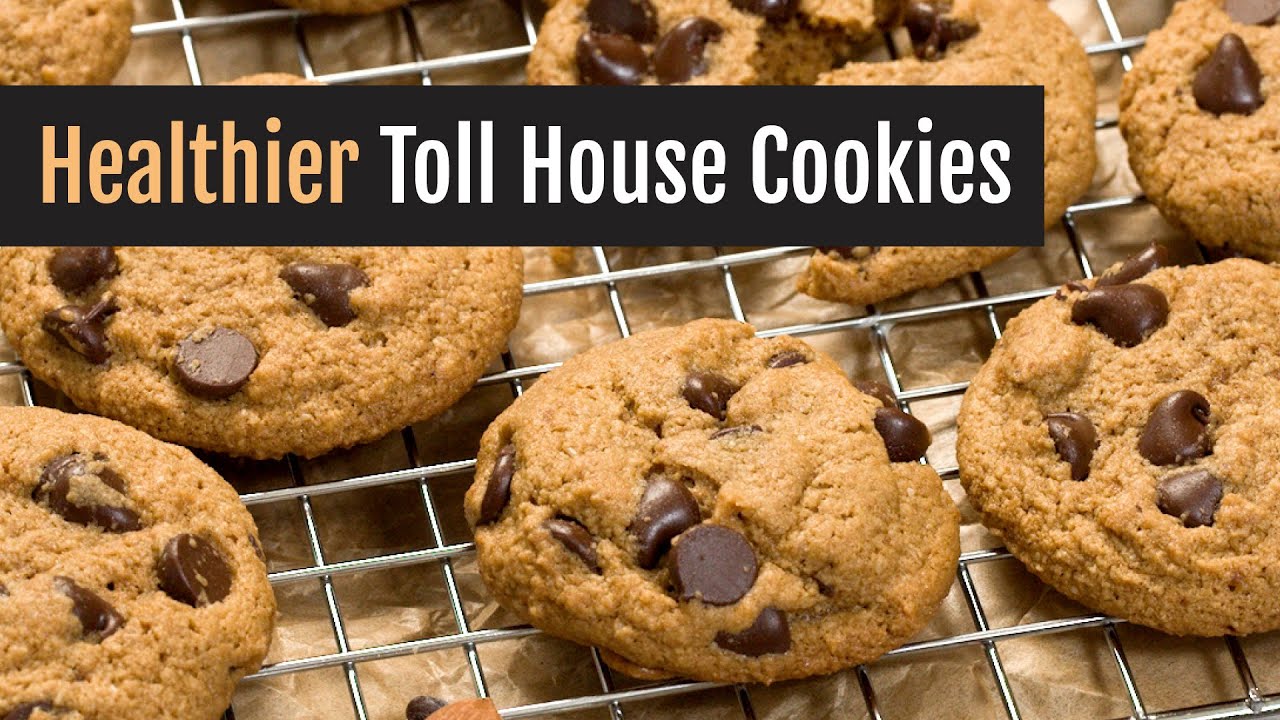HEALTHIER Tollhouse Chocolate Chip Cookies | Gluten-Free
