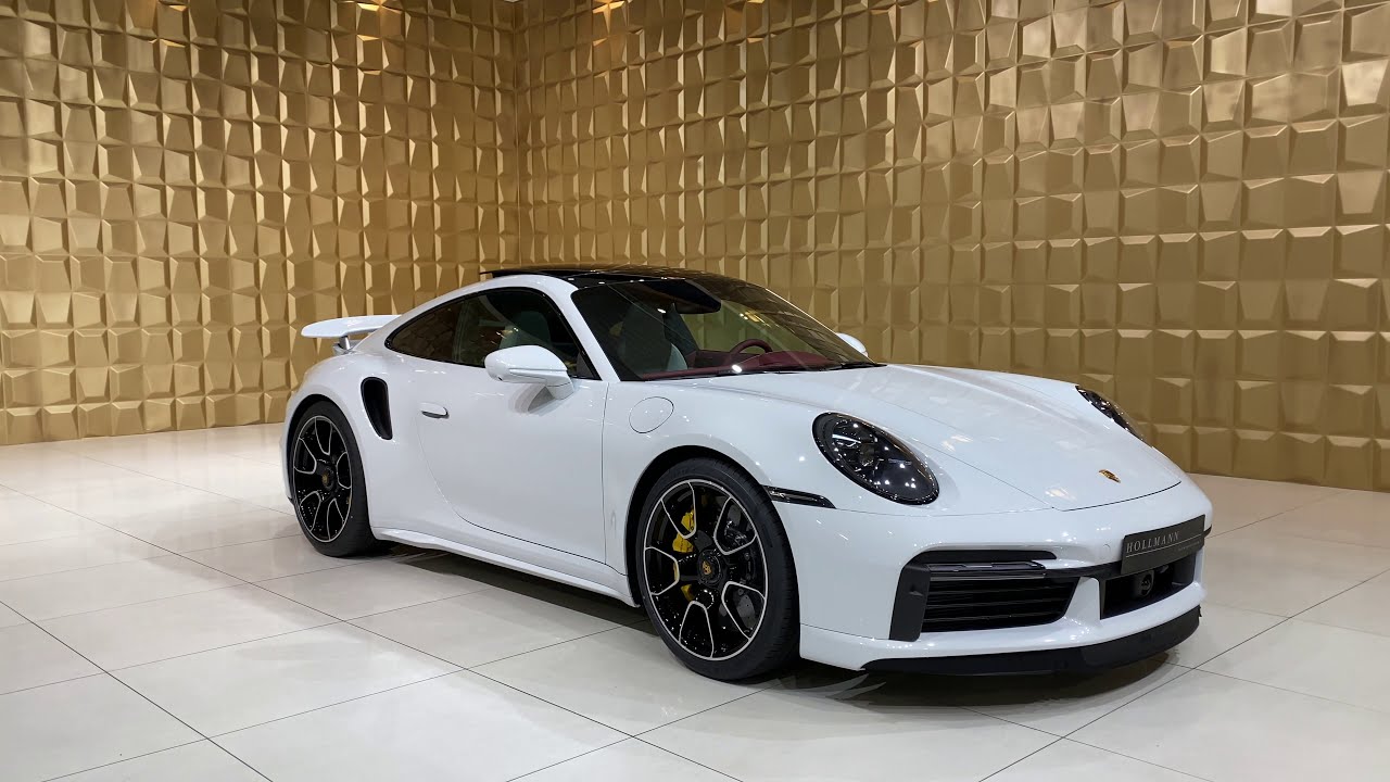 Porsche 911 Turbo S Coupe White [Walkaround] | 4k Video
