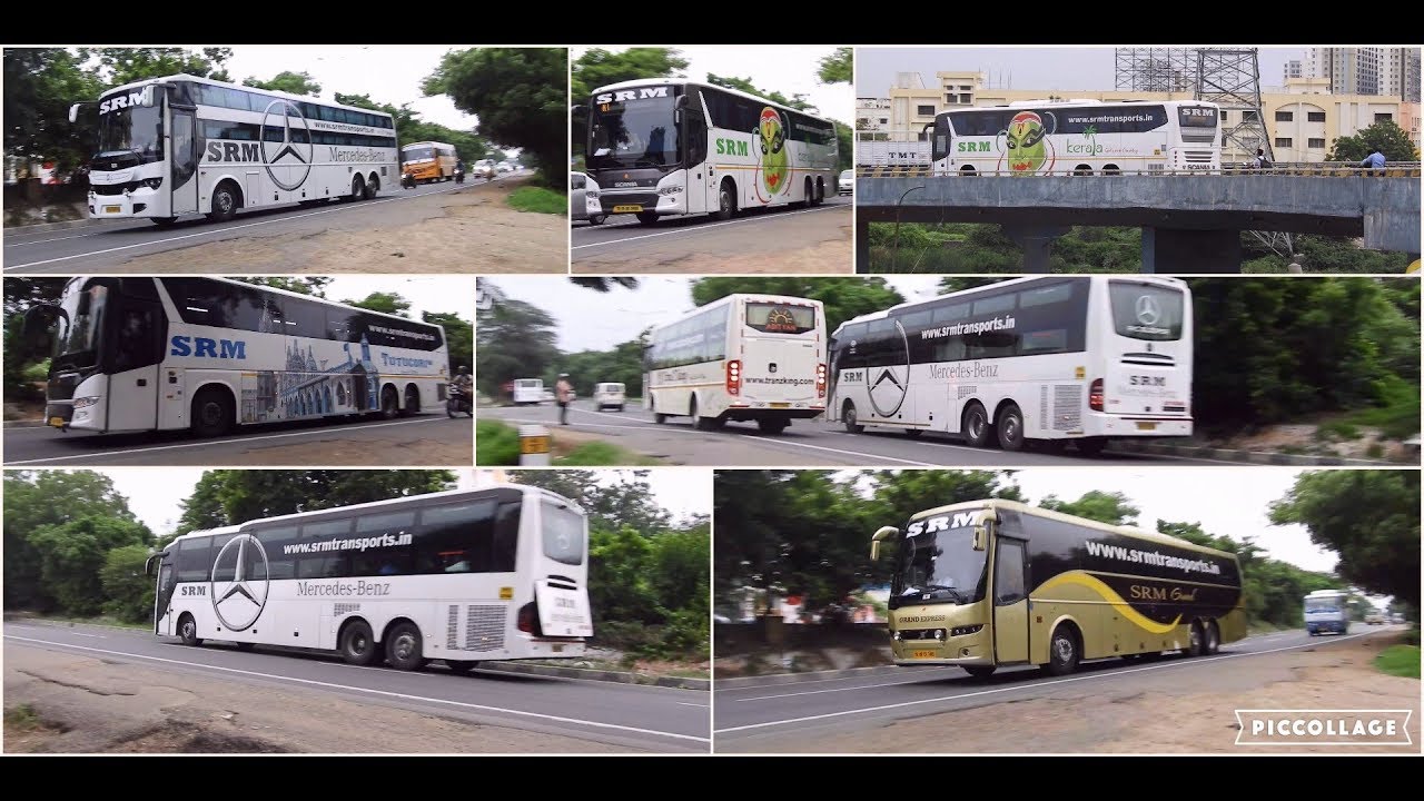 SRM buses near SRM university