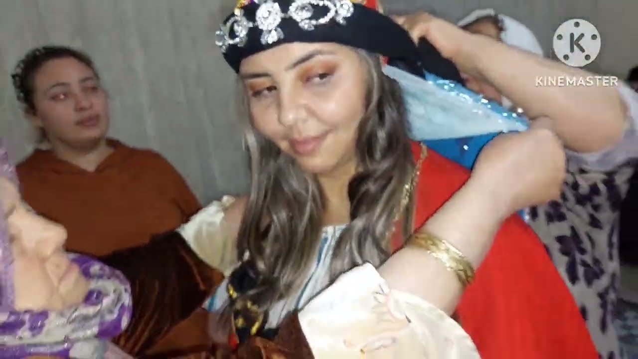 لبسنا صابرين اللبسة التقليدية/ بقية فيديو السابع