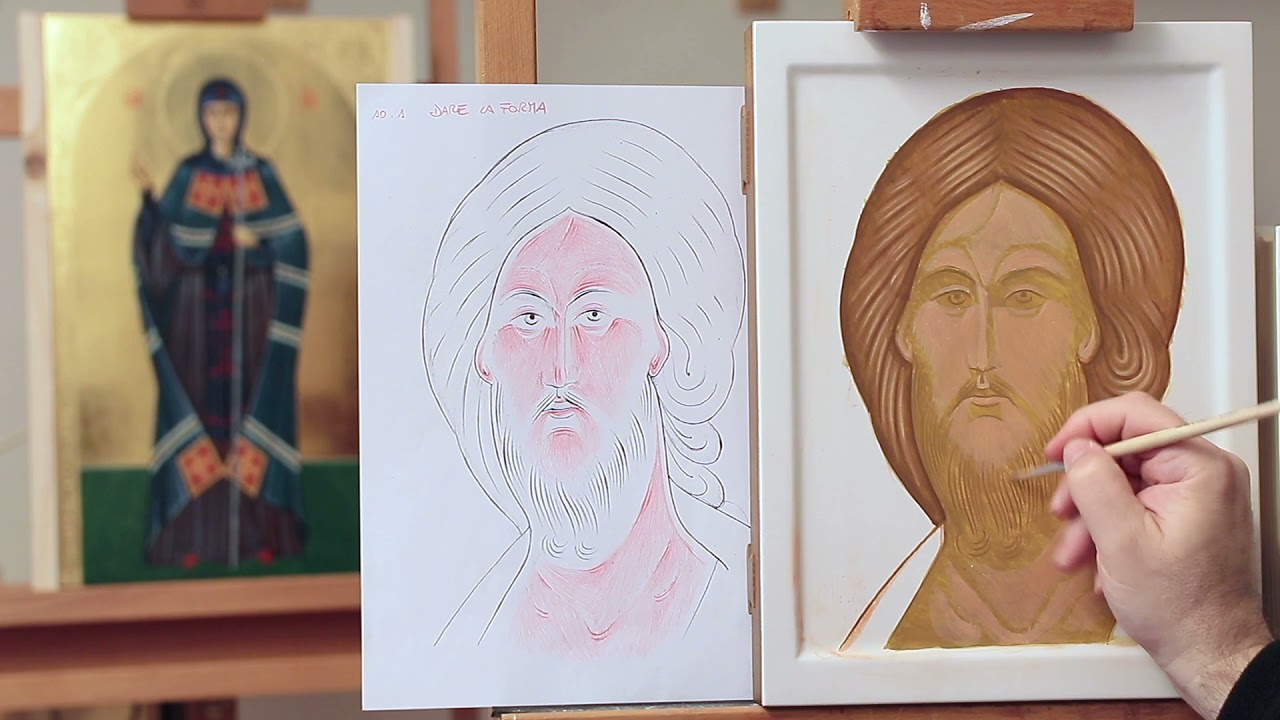 PINTAR EL ROSTRO DEL CRISTO DE RUBLEV - DEMO