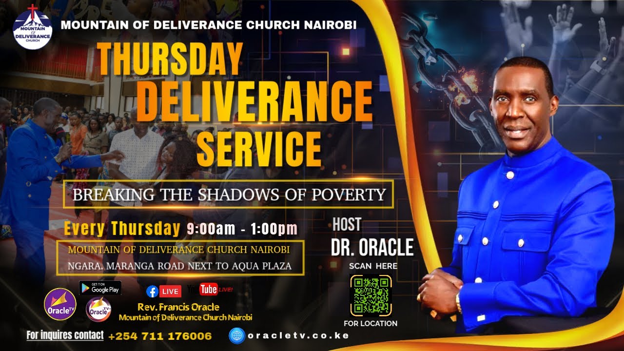 BREAKING THE SHADOWS OF POVERTY || THURSDAY DELIVERANCE SERVICE WITH DR. ORACLE