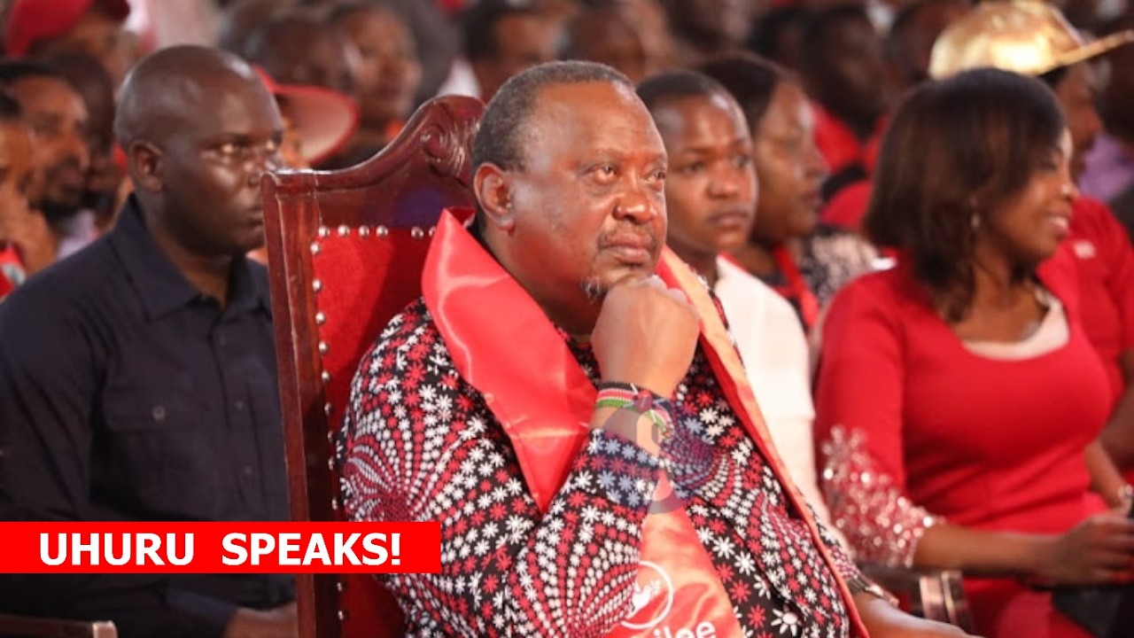 LIVE! FORMER PRESIDENT UHURU KENYATTA SPEAKING NOW IN NAIROBI TO ASNWER RUTO AFTER CALLING HIM NAMES